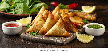 Veg samosa (6p)