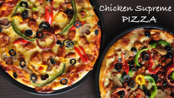 Chicken supreme pizza