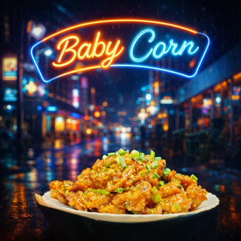 Baby corn Manchurian 