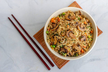 Mashroom fried rice